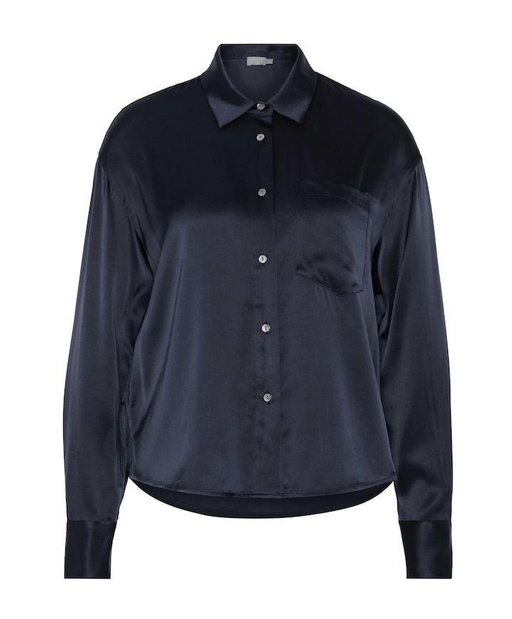 Dames blouse blauw