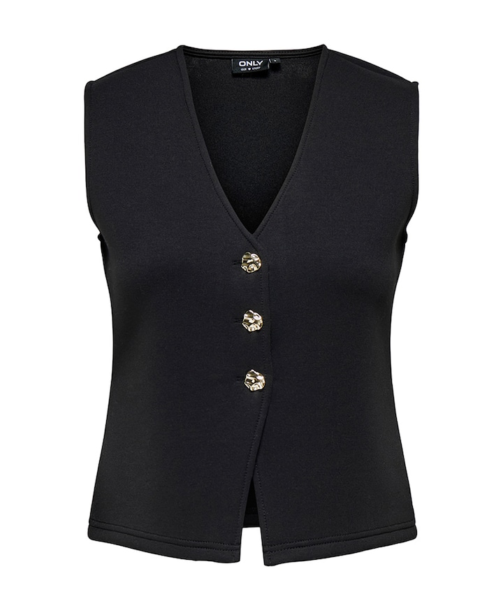 Dames gilet zwart