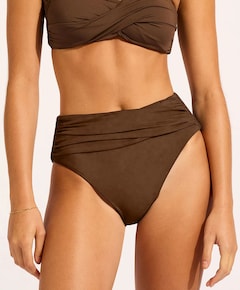 Dames bikinibroekje bruin