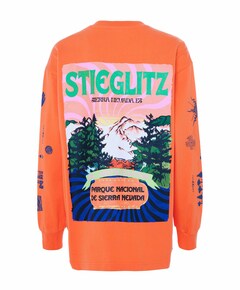 Dames longsleeve oranje