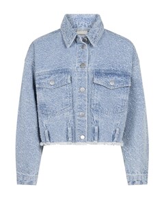 Meisjes spijkerjas blauw