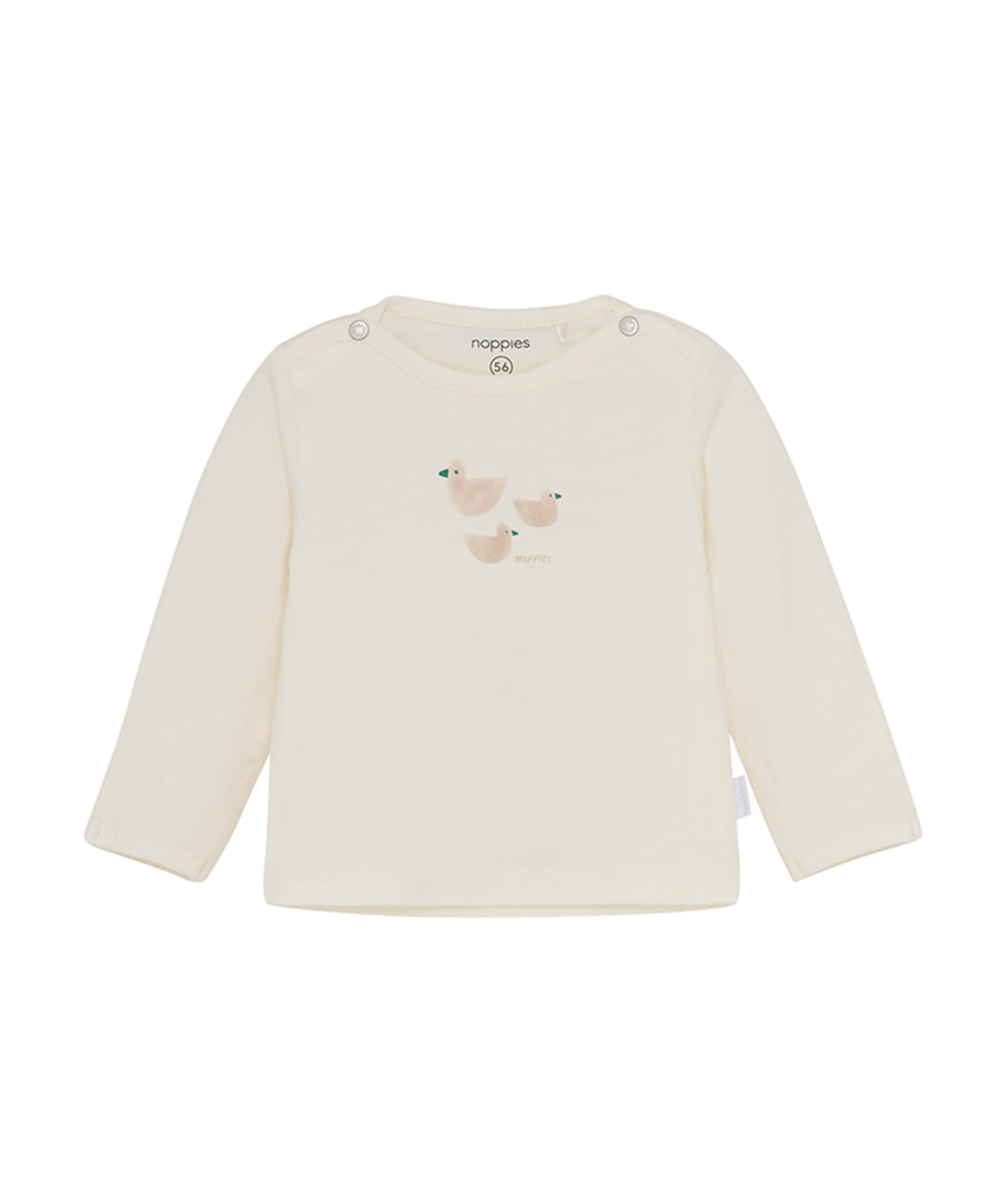 Uniseks longsleeve beige