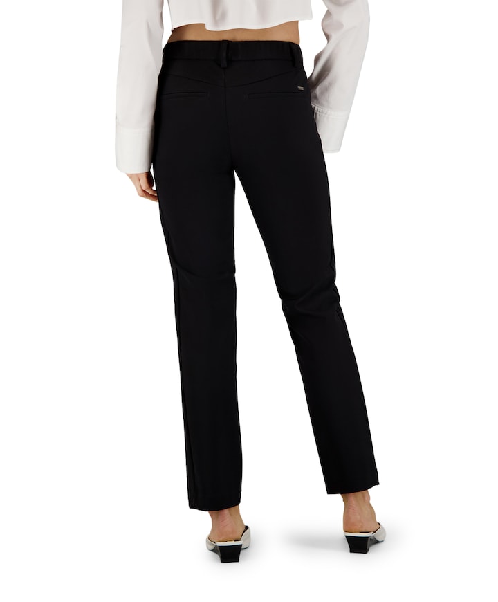 Pull On Slim dames broek zwart