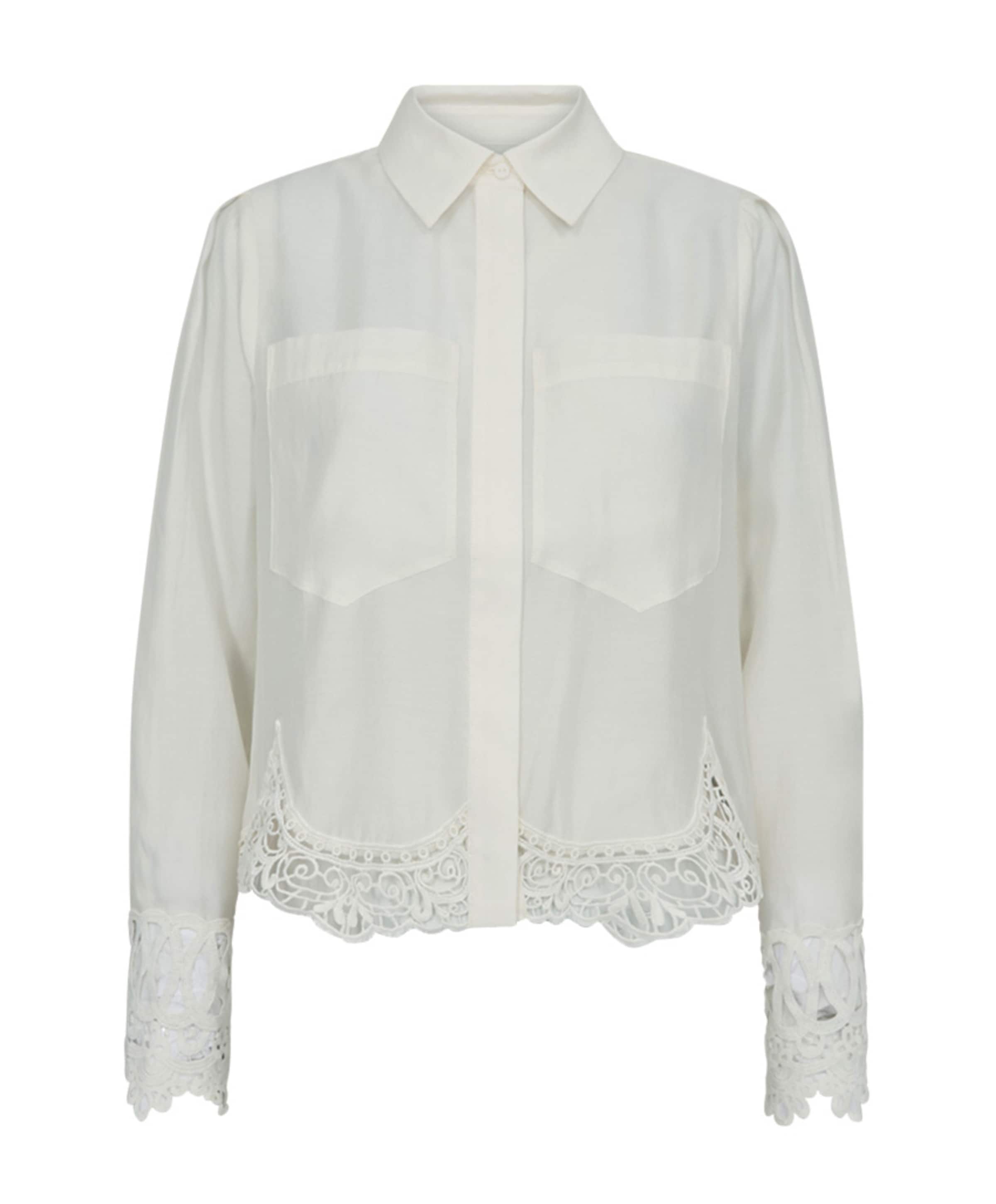 Dames blouse ecru