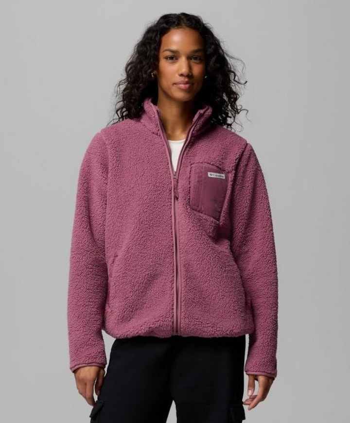 Dames vest roze