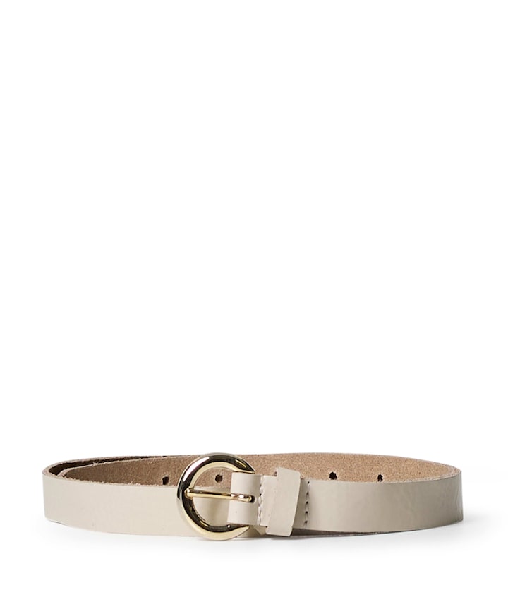 Meisjes riem beige