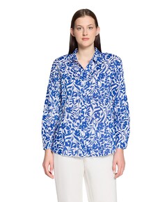 Dames blouse blauw