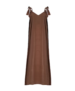 Dames jurk bruin