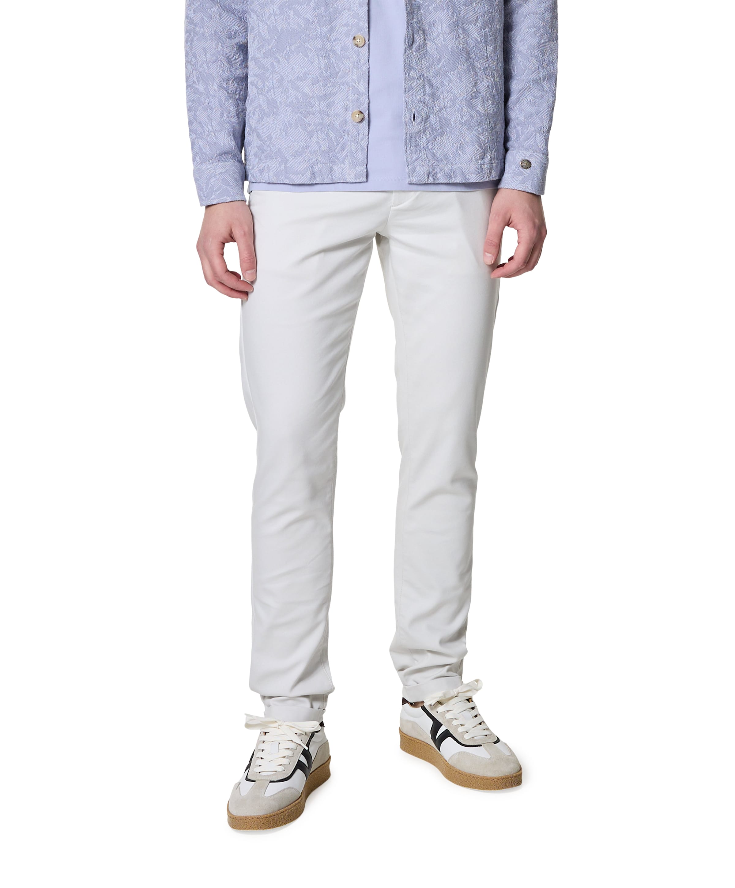 RISER CHINO STRETCH heren broek beige