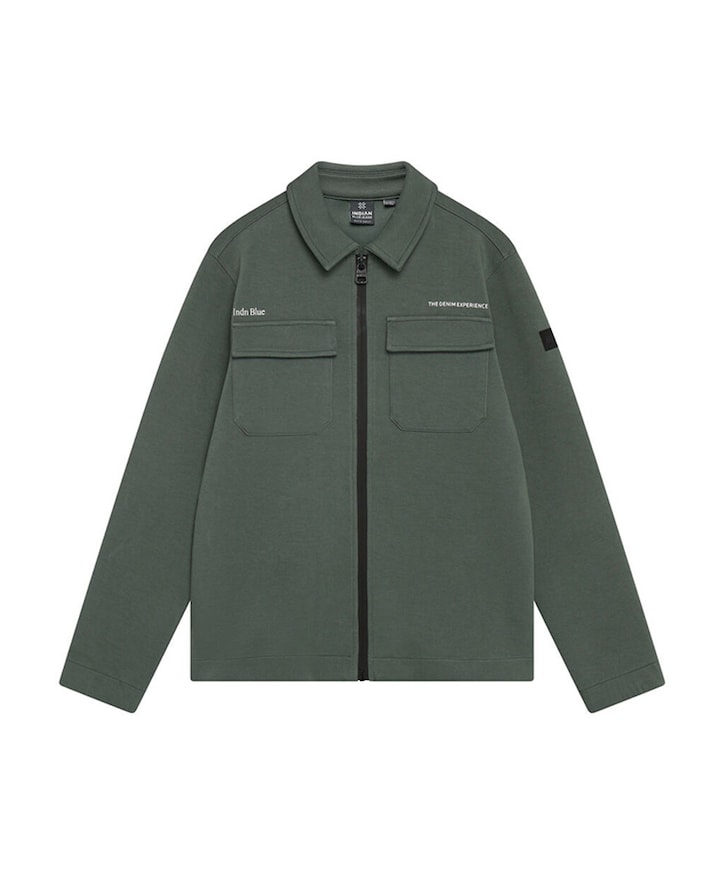Jongens vest groen