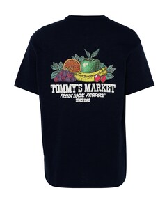 Heren T-shirt blauw