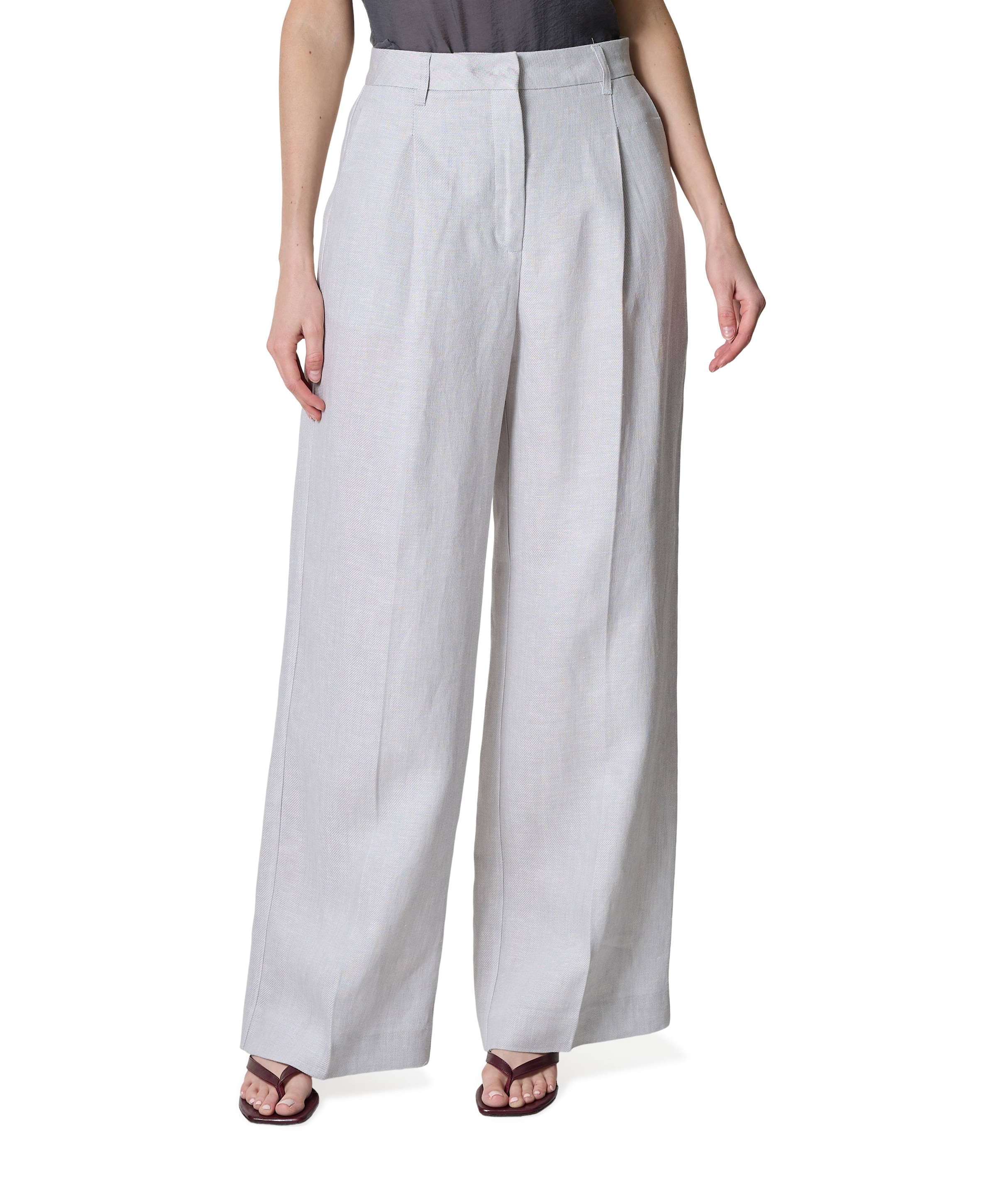 CMNATALIE dames broek grijs