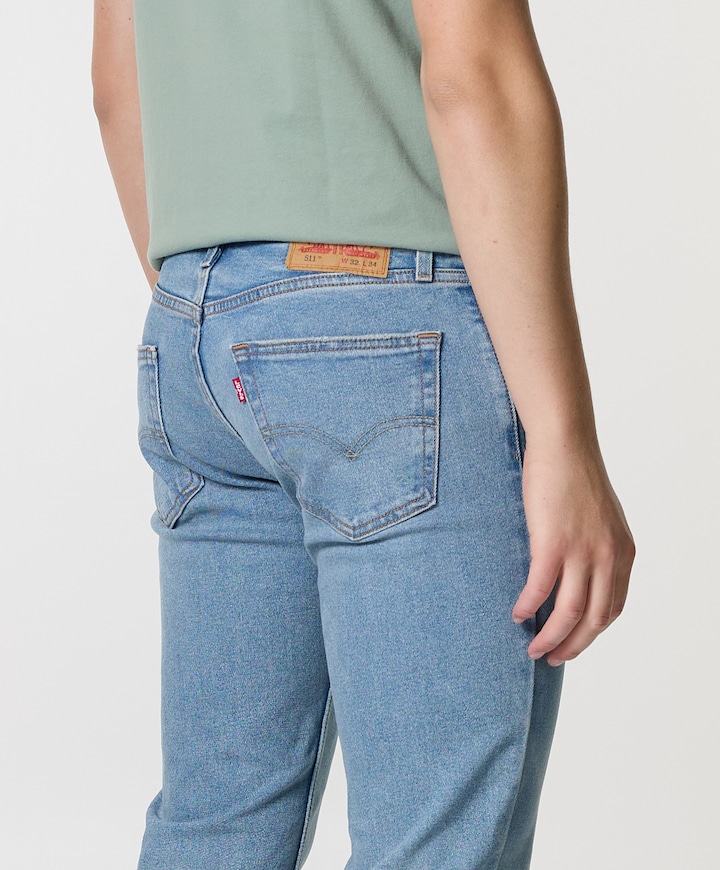 511 Slim  jeans blauw