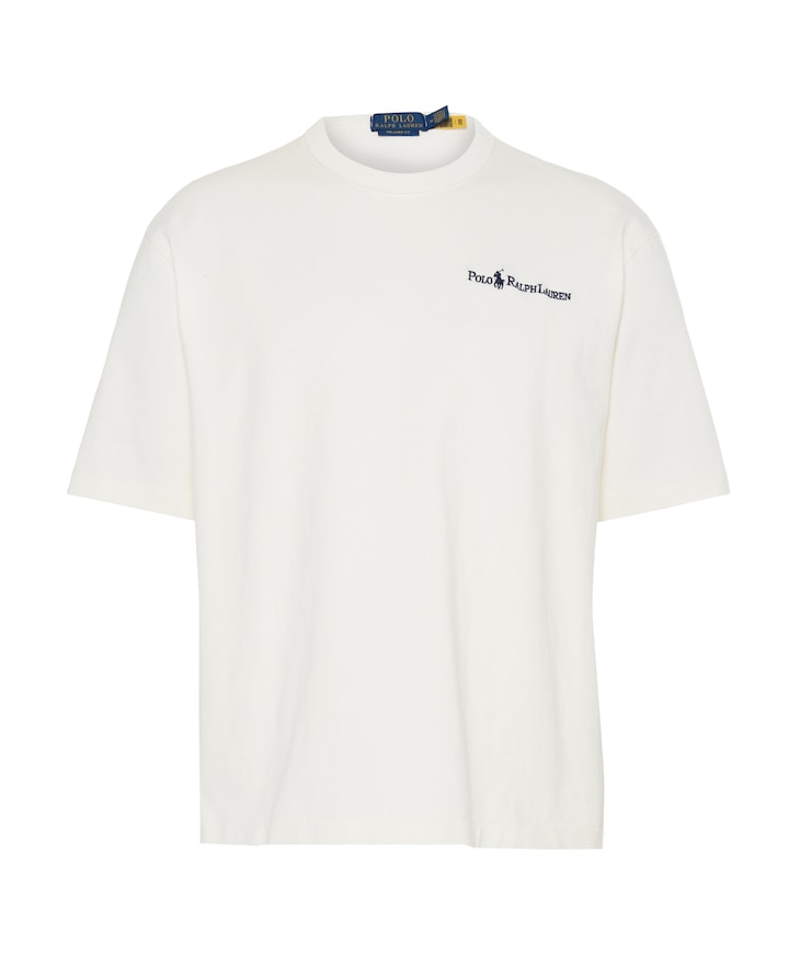 Heren T-shirt beige