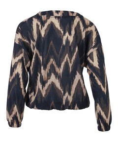 Dames blouse blauw