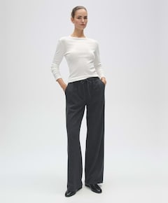 Dames longsleeve ecru