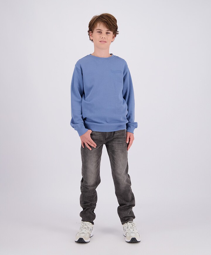 Jongens sweater blauw