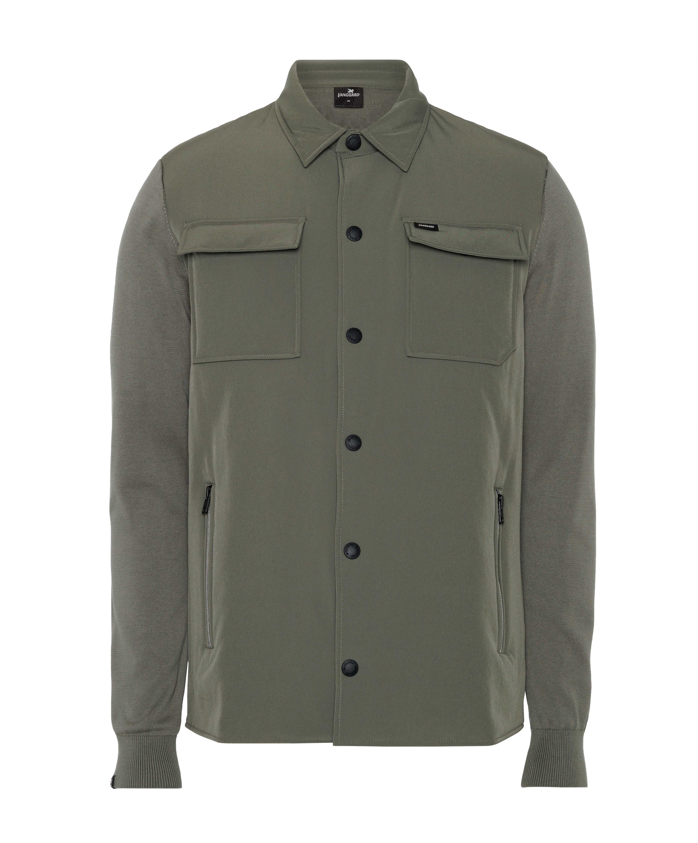 Heren vest groen
