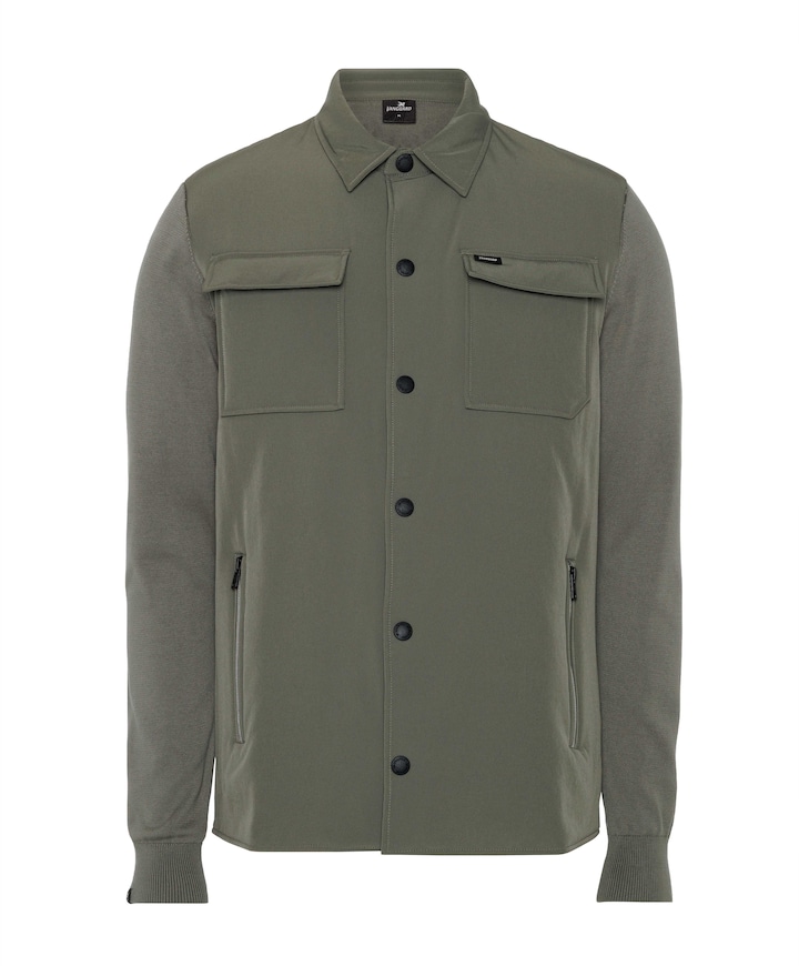 Heren vest groen