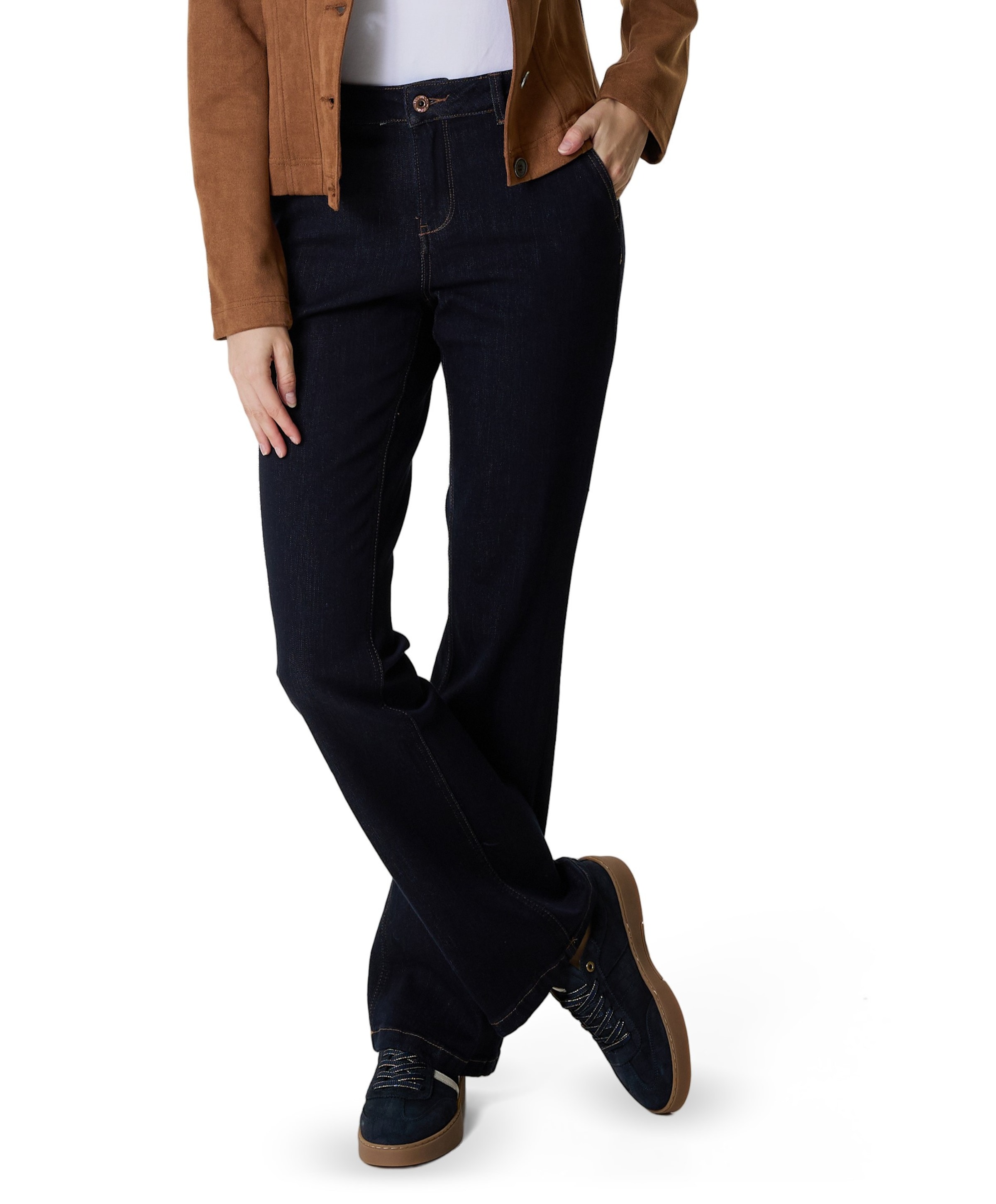 Bibette soft dames jeans blauw