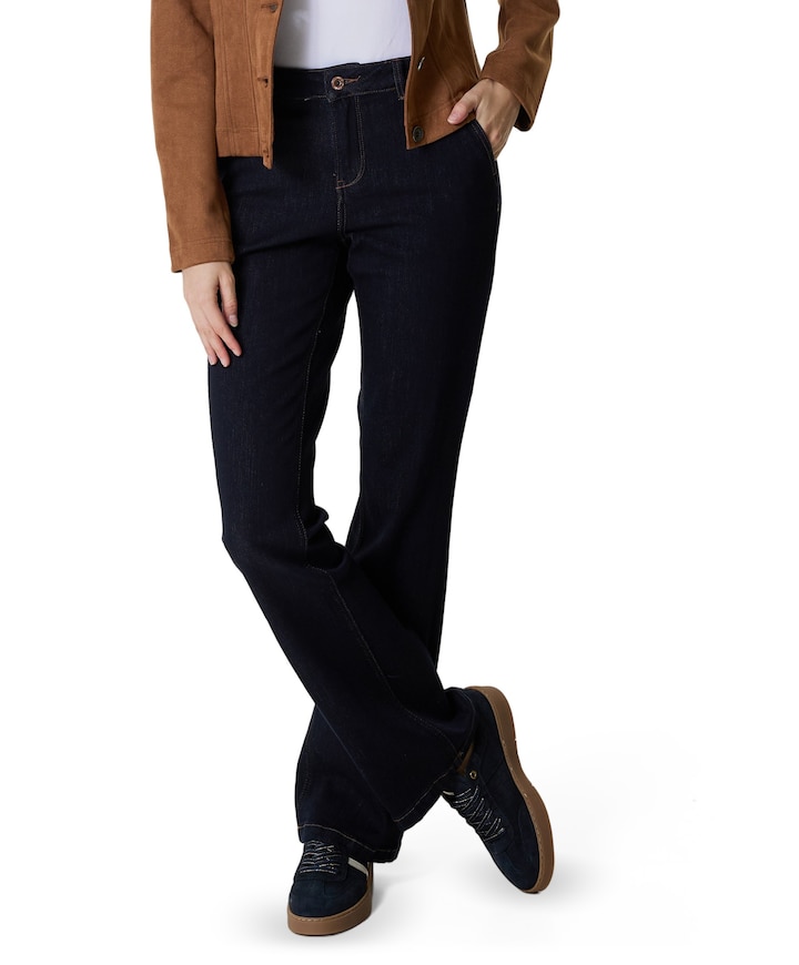 Bibette soft dames jeans blauw