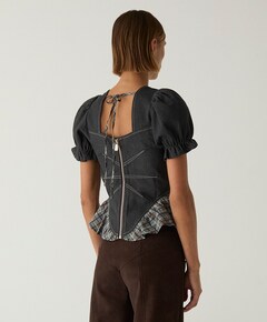 Dames top grijs