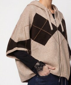 Dames vest beige