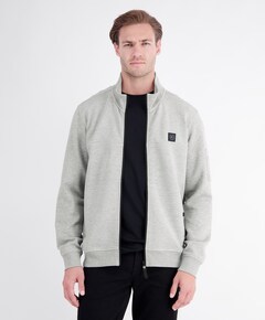 Heren vest grijs