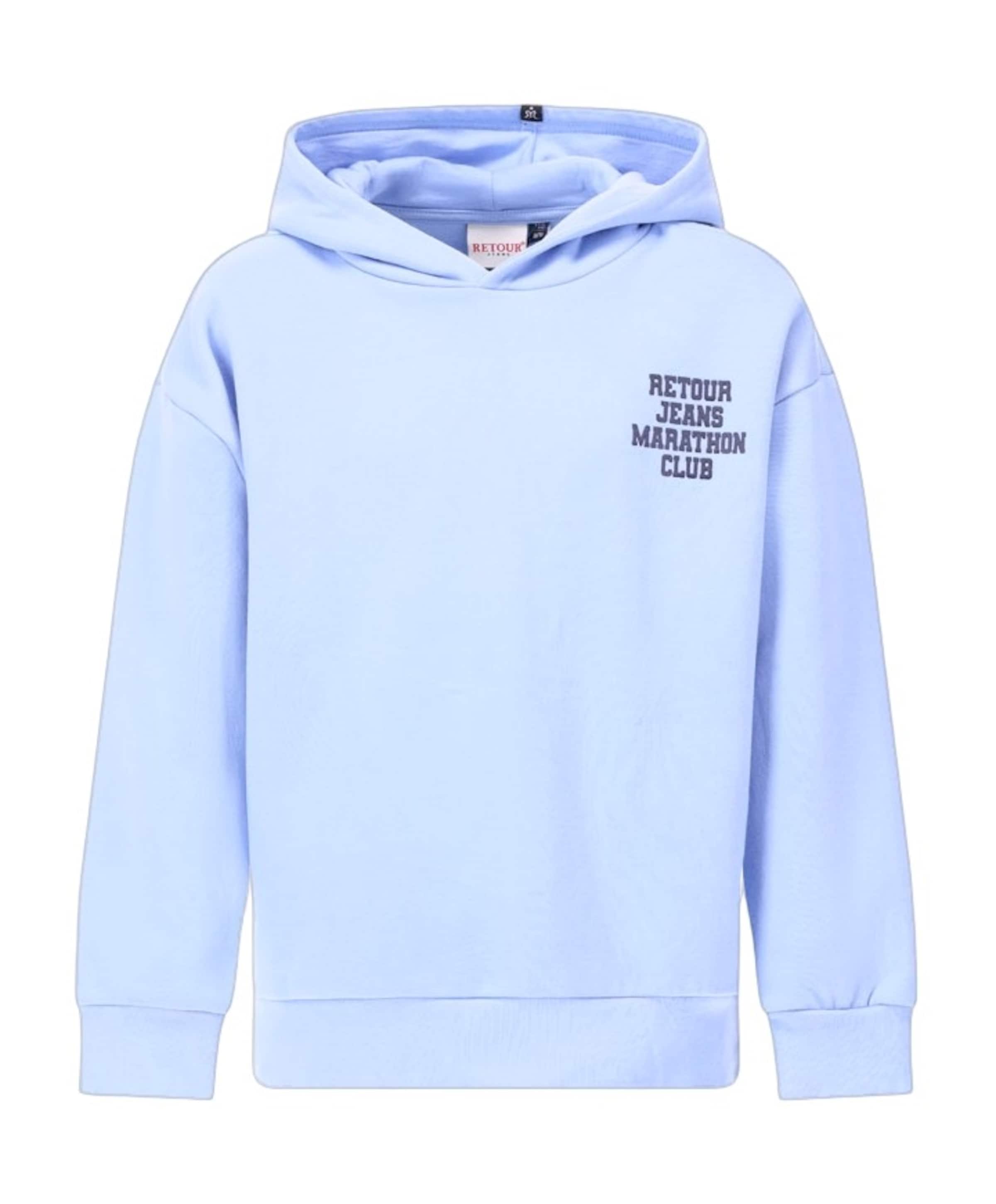 Jongens hoodie blauw