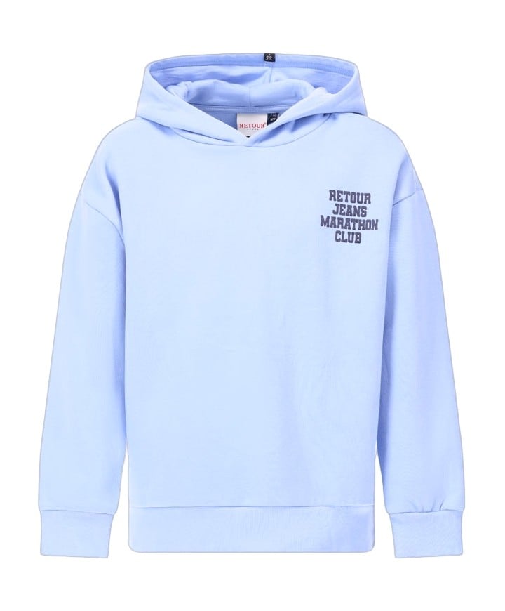 Jongens hoodie blauw