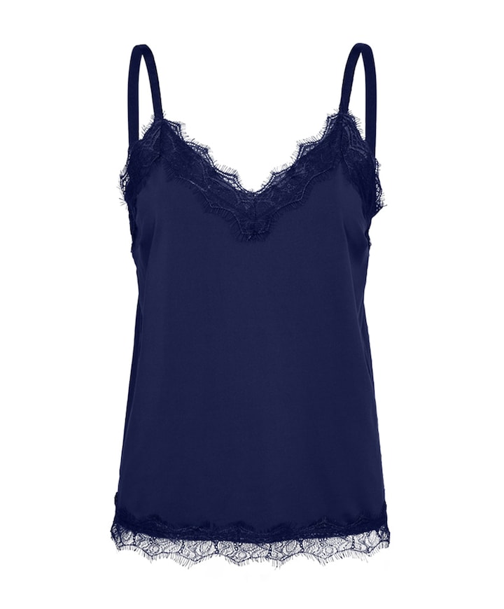 Dames top blauw