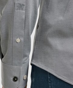 Overhemd lange mouw blauw