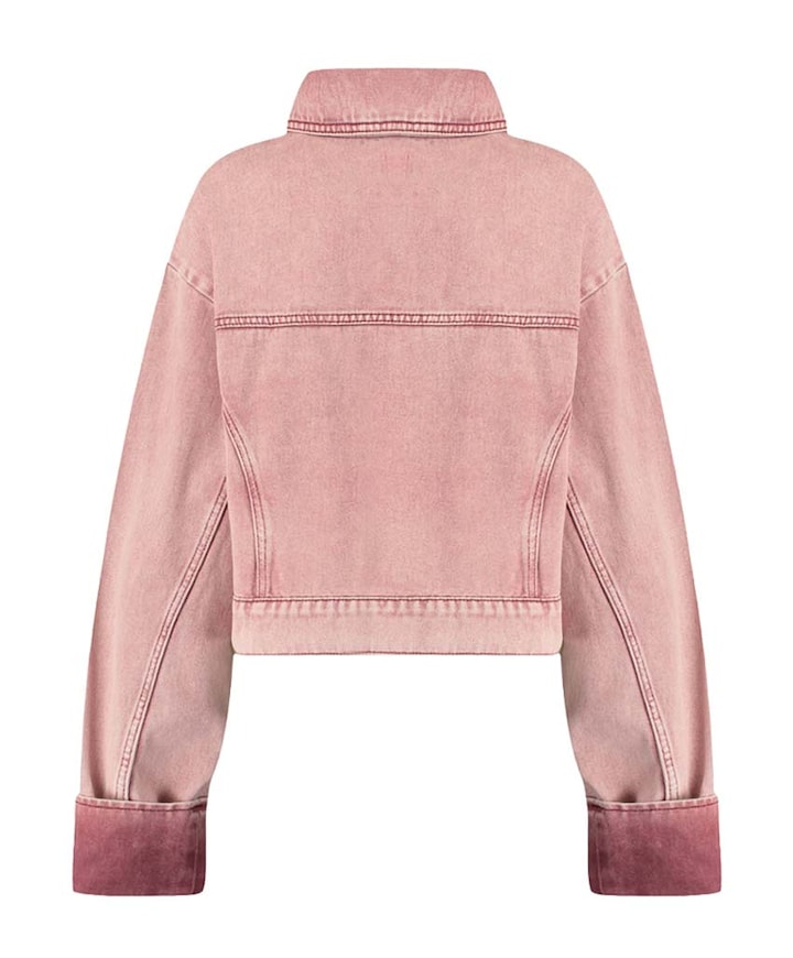 Dames spijkerjas  roze