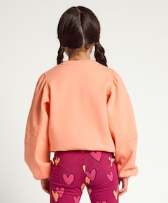 Meisjes sweater oranje