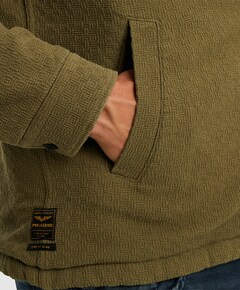 Heren overshirt groen