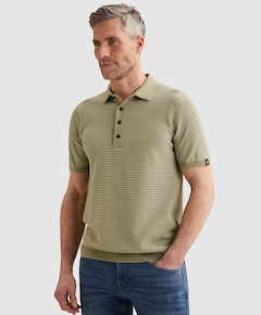 Heren polo groen