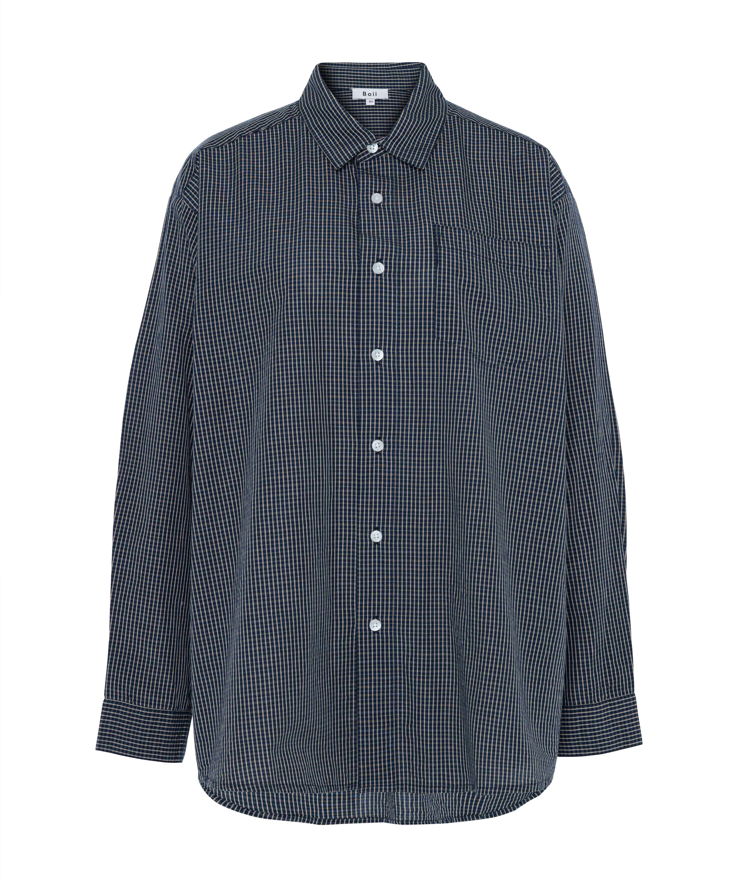 Dames blouse blauw
