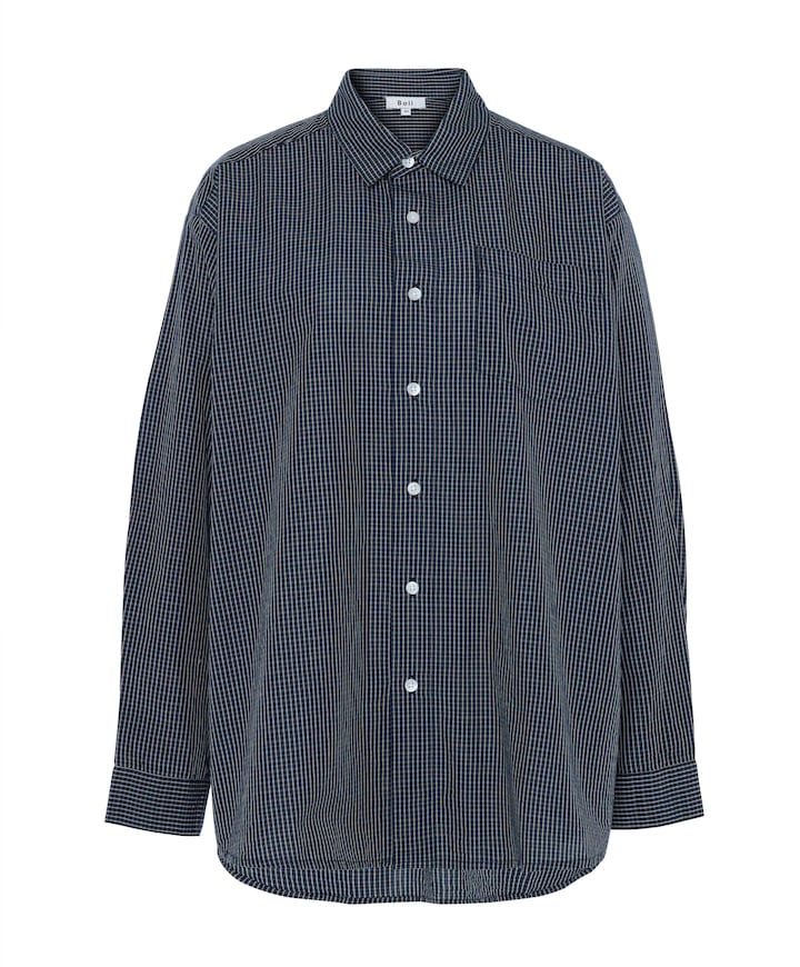 Dames blouse blauw
