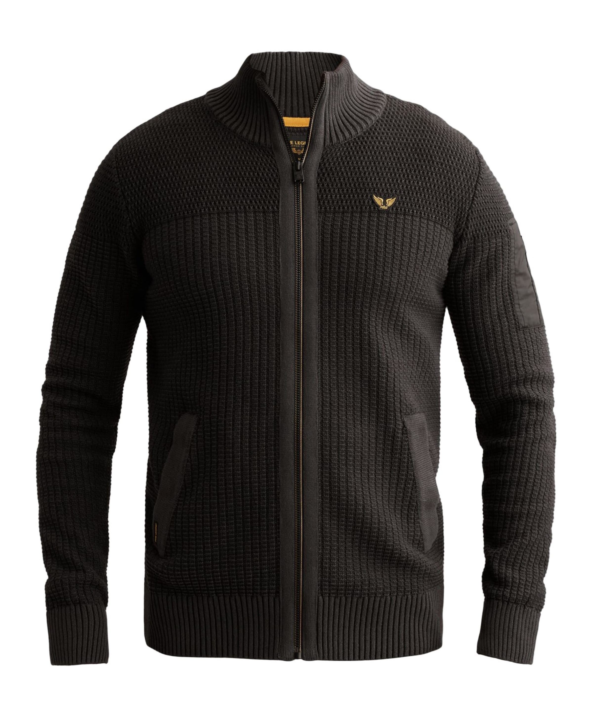 Heren vest grijs