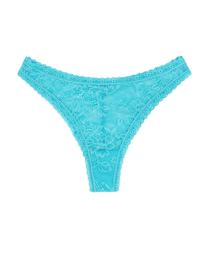 Dames slip blauw
