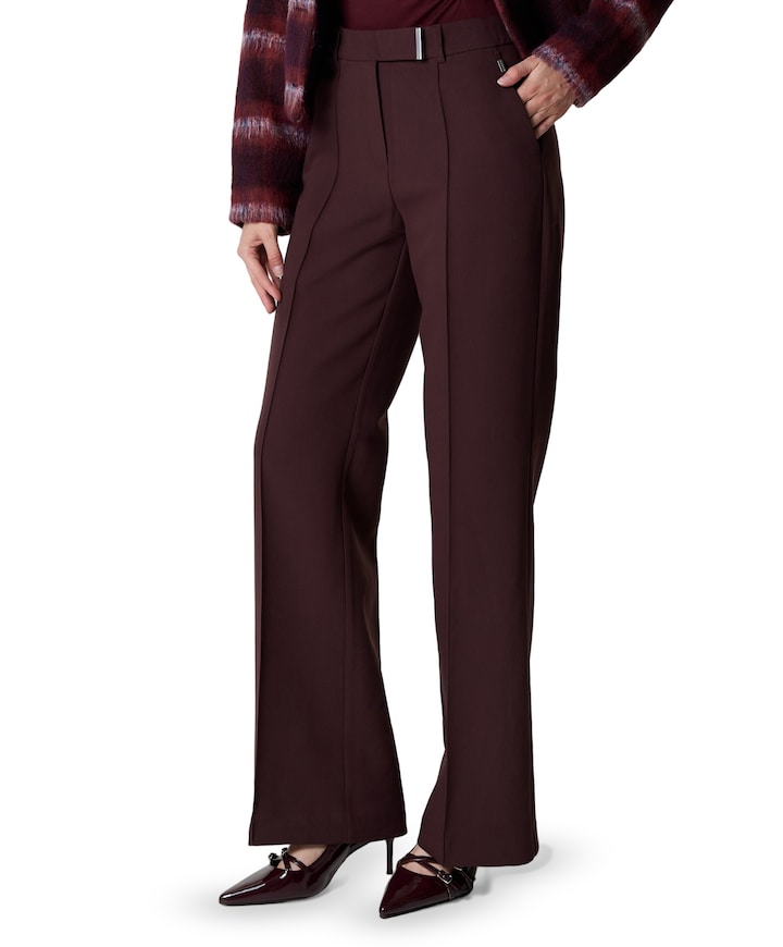 CHANTALLE RPES 345 dames broek bordeaux