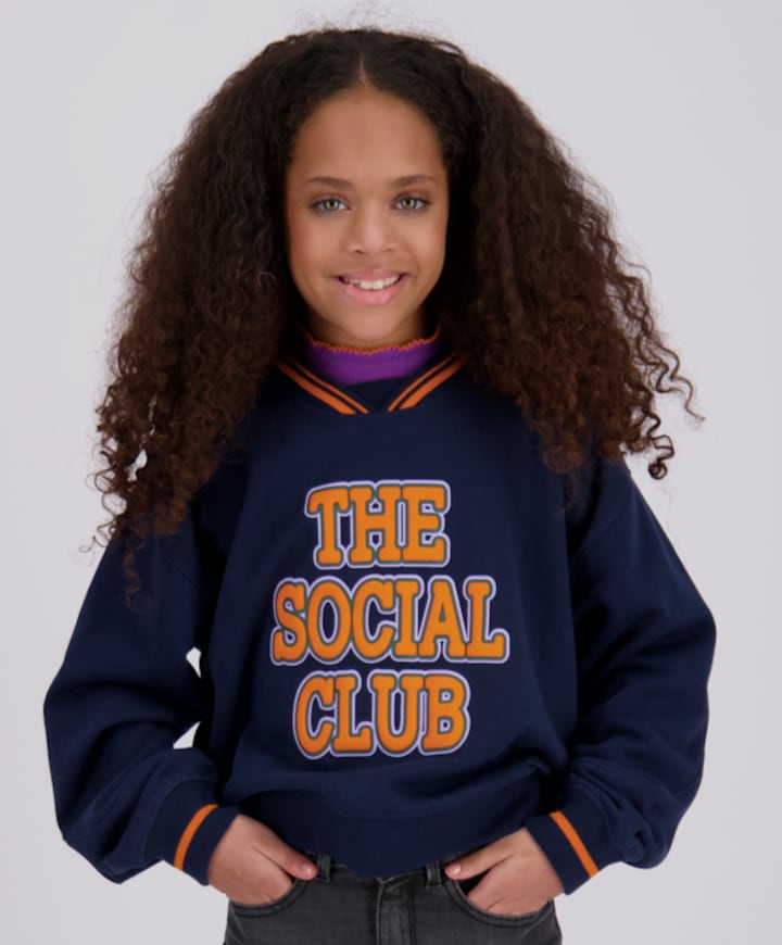 Meisjes sweater groen