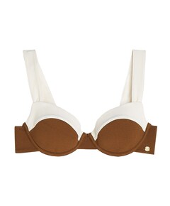 Dames bikinitop bruin