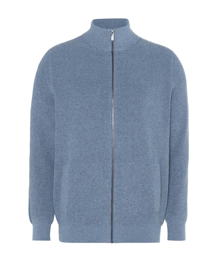 Heren vest blauw