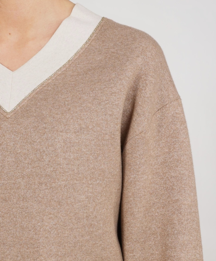 Dames trui beige