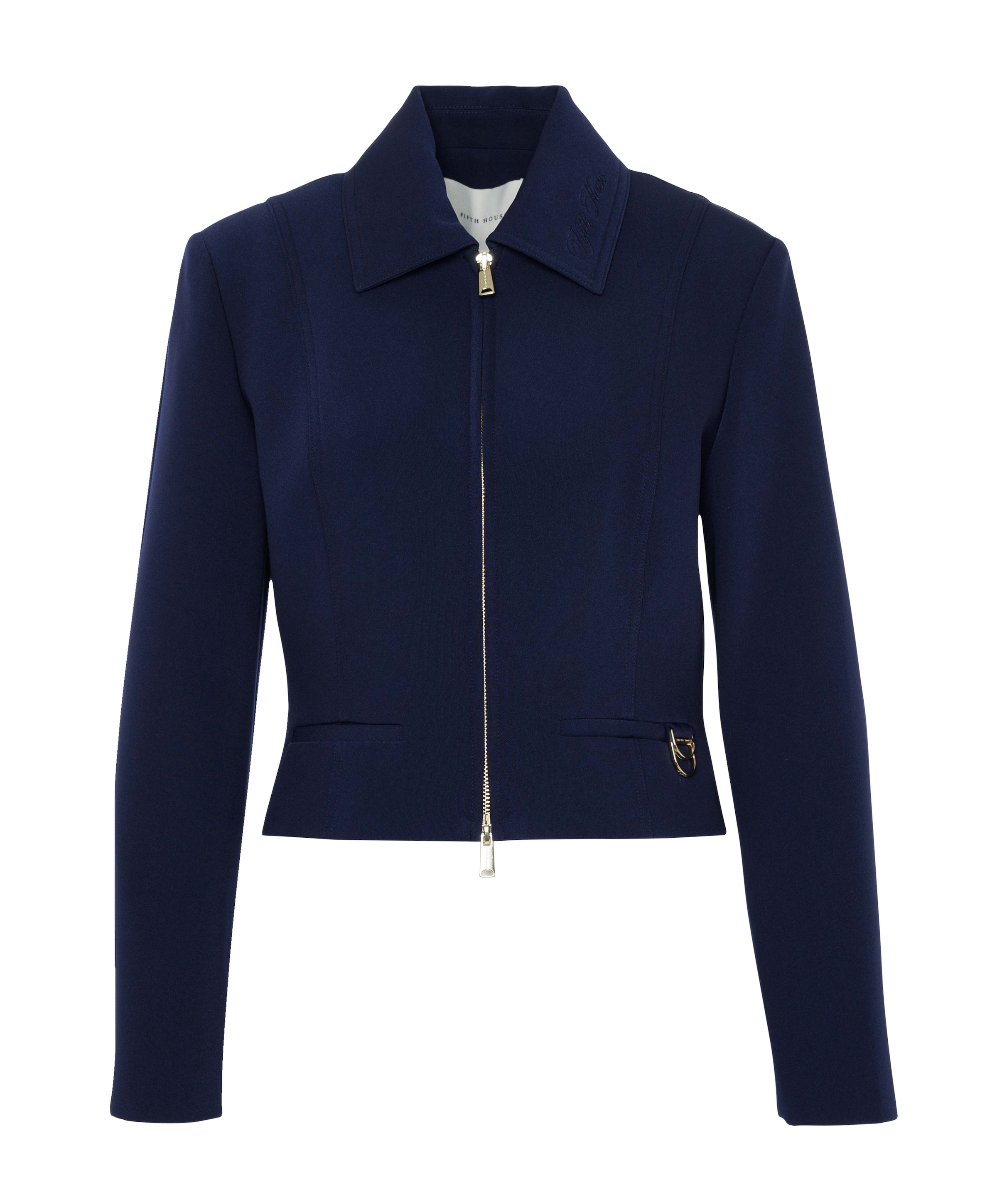 Dames jas blauw