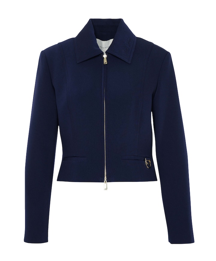 Dames jas blauw