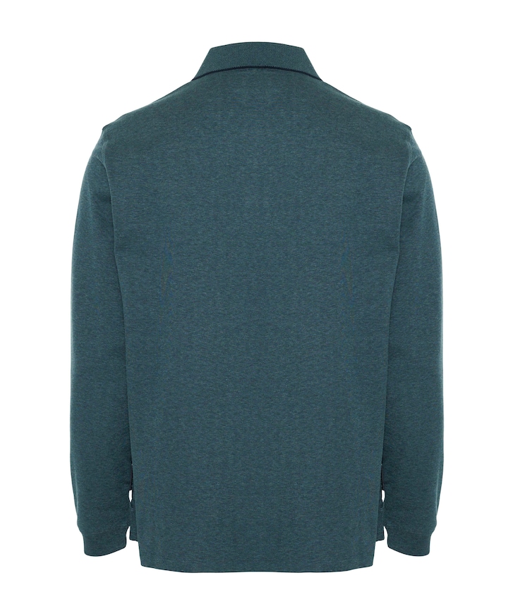 Heren polo blauw