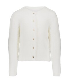 Meisjes vest ecru