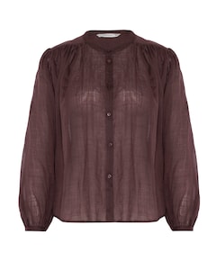 Dames blouse bruin